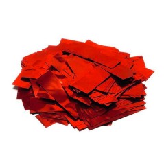 Cañon de confeti rectangular rojo 40 cm-El Informal Santander