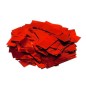 Cañon de confeti rectangular rojo 40 cm