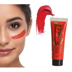 Maquillaje gel rojo -El Informal Santander
