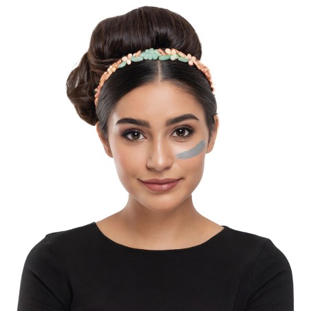 Maquillaje gel plata