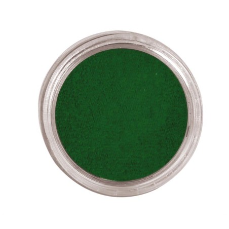 Maquillaje al agua verde oscuro 15 gr alta calidad