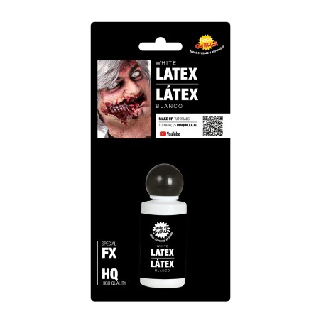 Latex 30 ml blanco liquido efectos especiales