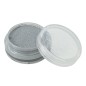 Maquillaje al agua plata 15 gr alta calidad