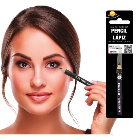 Lapiz negro contorno perfilador pintura-El Informal