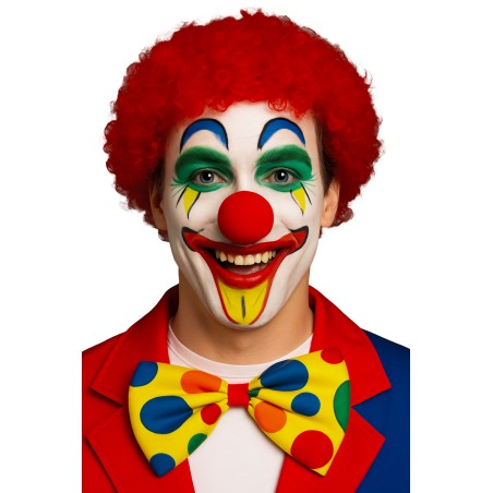 Kit maquillaje payaso nariz base blanca y barras