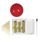 Kit maquillaje payaso nariz base blanca y barras