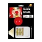 Kit maquillaje payaso nariz base blanca y barras