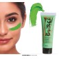 Maquillaje gel verde claro crema