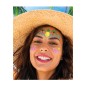 Disfraz pirata mujer negro y beige talla ML