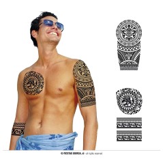 Tatatuajes temporales tribal para piel-El Informal