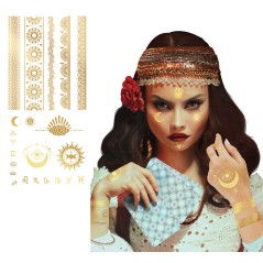 Tattoos oro bruja medium pitonisa-El Informal