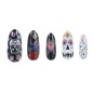 Uñas catrina con pegamento 10 uds