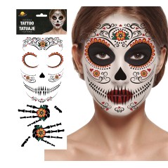 Tatuajes de cara catrina-El Informal