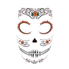 Tatuajes de cara catrina-El Informal