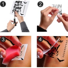 Tatuajes de cara para joker sonrisas-El Informal