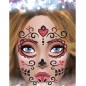 Adhesivo maquillaje glitter catrina 20 cm