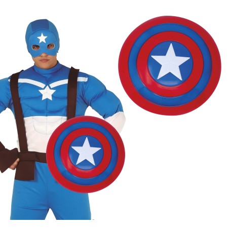 Escudo superheroe con estrella 45 cm infantil para niño-El Informal Santander