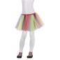 Tutu multicolor infantil 30 cm