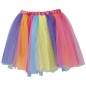 Tutu multicolor adulto de 40 cm