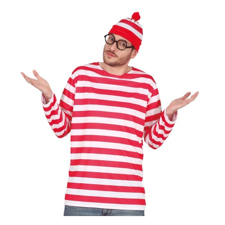 Conjunto wally camisa, gafas y gorro