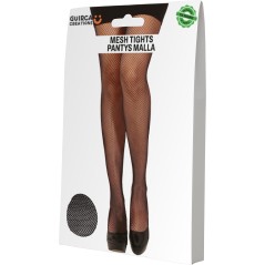 Pantys negros rejilla pequeña-El Informal Santander