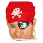 Conjunto pirata pendiente pañuelo parche