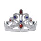 Corona reina plata con pedreria tiara princesas