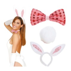 Conjunto conejita lentejuelas rosa-El Informal Santander