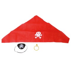Conjunto pirata pendiente pañuelo parche-El Informal Santander