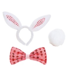Conjunto conejita lentejuelas rosa-El Informal Santander