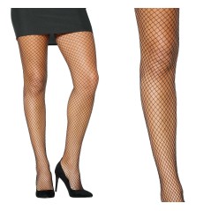 Medias rejilla negra pantys-El Informal Santander
