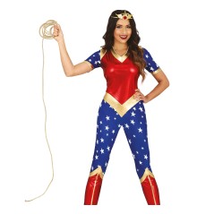 Cuerda oro superheroina 200 cm woman
