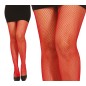 Pantys rojos rejilla pequeña