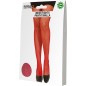 Pantys rojos rejilla pequeña
