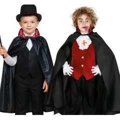 Capa vampiro infantil 90 cm-El Informal