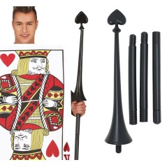 Lanza con punta de corazon 140 cm-El Informal Santander