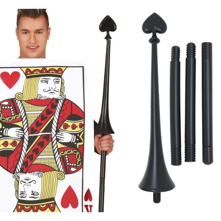 Lanza con punta de corazon 140 cm-El Informal Santander