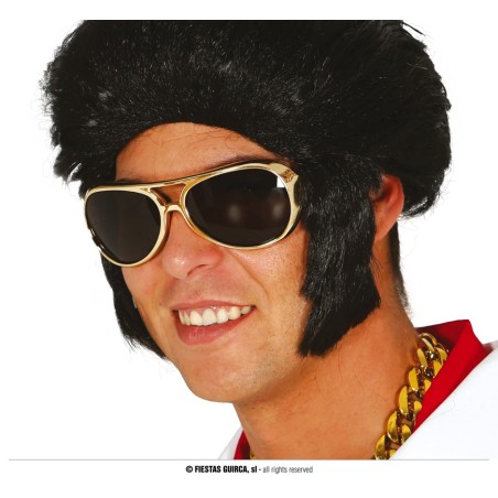 Gafas elvis doradas king rock16204 el rey. Disfraces baratos online