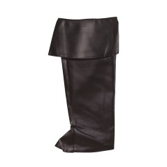 Polainas negras 50 cm papa noel pirata espadachin-El Informal Santander