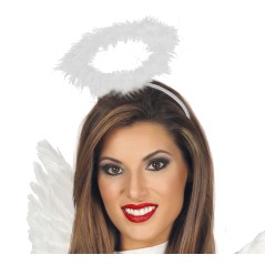 Aureola blanca angel para niño o adulto-El Informal Santander