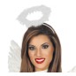 Aureola blanca angel para niño o adulto