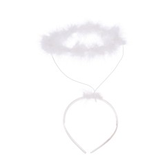 Aureola blanca angel para niño o adulto-El Informal Santander