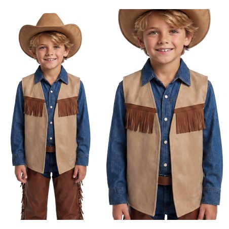 Chaleco vaquero ante infantil-El Informal Santander