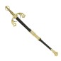 Espada noble con funda 72 cm