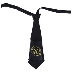 Corbata 40 años para cumpleaños-El Informal Santander