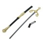 Espada noble con funda 72 cm