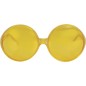 Gafas hippie pasta grandes amarillas
