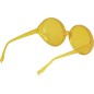 Gafas hippie pasta grandes amarillas