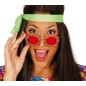 Gafas hippie flor flower power