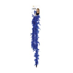 Boa azul plumas 40 gr años 20 charleston- El Informal Santander
